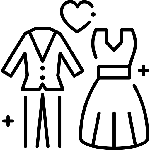 Icono de vestimenta